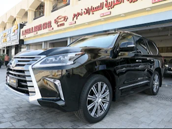 Lexus  LX  570  2016  Automatic  121,000 Km  8 Cylinder  Four Wheel Drive (4WD)  SUV  Black