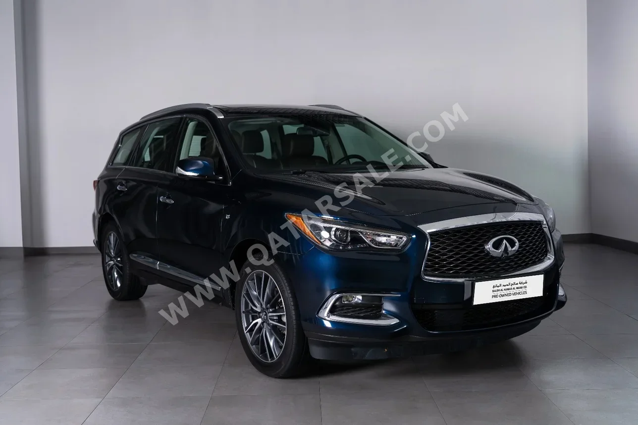 Infiniti  QX  60  2020  Automatic  62,210 Km  6 Cylinder  All Wheel Drive (AWD)  SUV  Blue