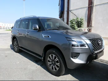 Nissan  Patrol  SE  2024  Automatic  7٬000 Km  6 Cylinder  Four Wheel Drive (4WD)  SUV  Gray  With Warranty