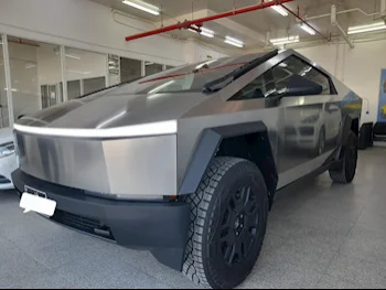 Tesla  Cybertruck  Foundation Series  2024  Automatic  0 Km  0 Cylinder  All Wheel Drive (AWD)  Pick Up  Silver