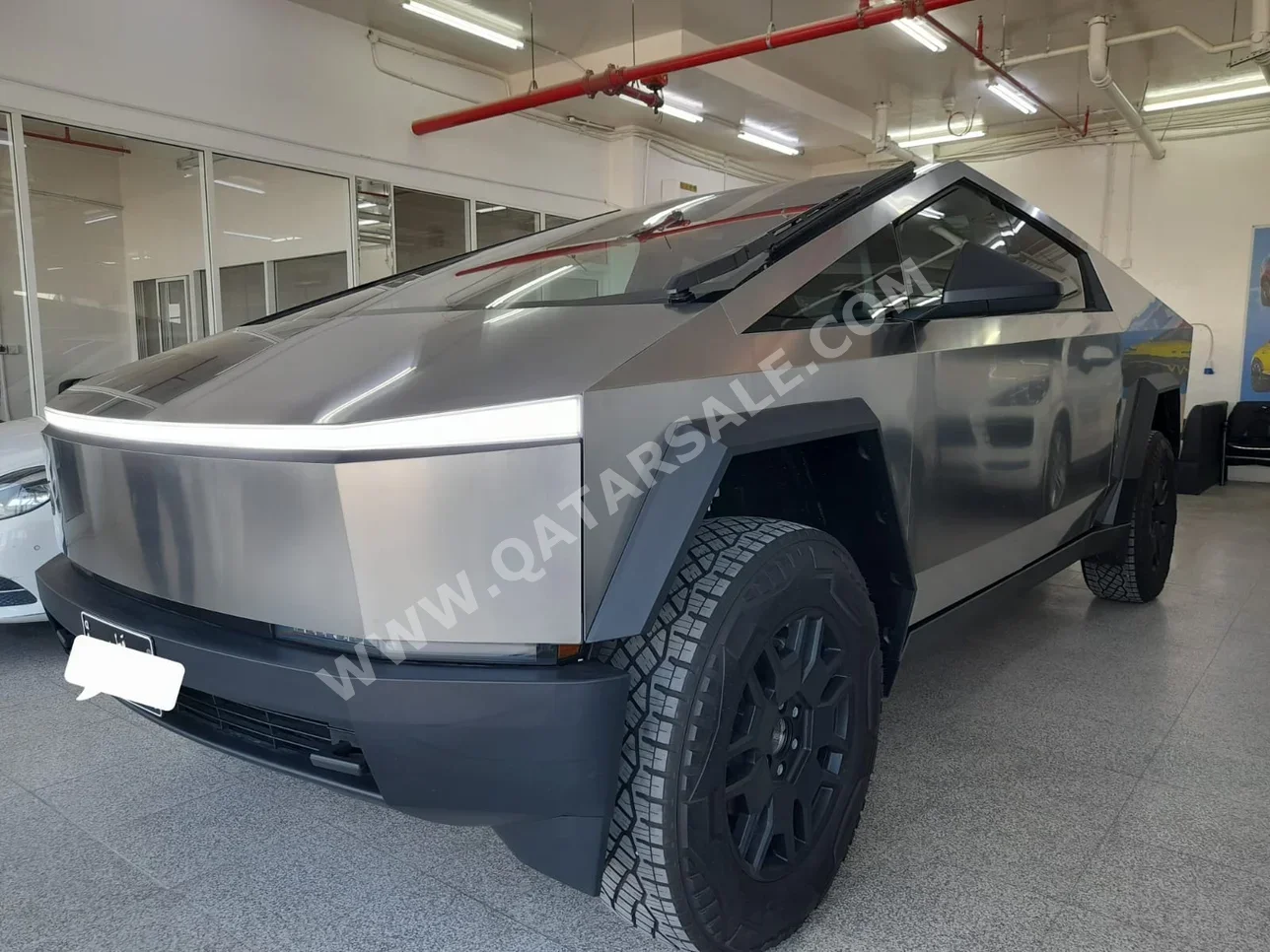 Tesla  Cybertruck  Foundation Series  2024  Automatic  0 Km  0 Cylinder  All Wheel Drive (AWD)  Pick Up  Silver