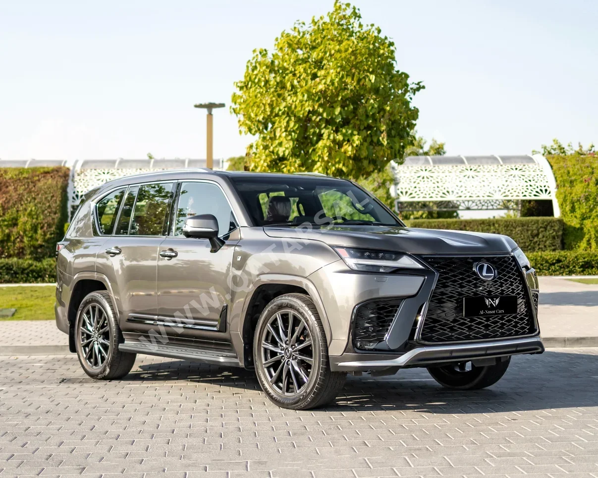 Lexus  LX  600 F Sport  2023  Automatic  26,000 Km  6 Cylinder  Four Wheel Drive (4WD)  SUV  Silver  With Warranty