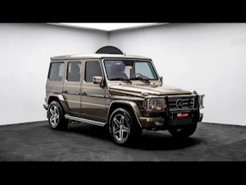 Mercedes-Benz  G-Class  55 AMG  2010  Automatic  136,786 Km  8 Cylinder  Four Wheel Drive (4WD)  SUV  Gold