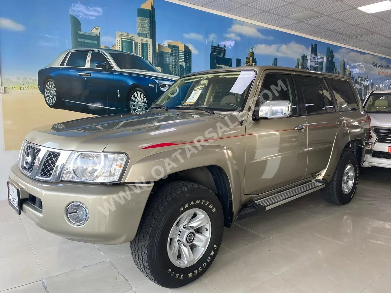 Nissan  Patrol  Safari  2022  Manual  17,000 Km  6 Cylinder  Four Wheel Drive (4WD)  SUV  Gold