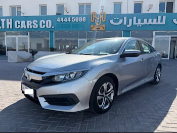 Honda  Civic  2017  Automatic  96,000 Km  4 Cylinder  Front Wheel Drive (FWD)  Sedan  Silver