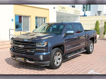 Chevrolet  Silverado  LTZ  2018  Automatic  144,000 Km  8 Cylinder  Four Wheel Drive (4WD)  Pick Up  Dark Blue