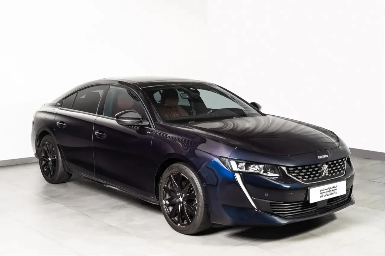 Peugeot  508  GT line  2021  Automatic  91,000 Km  4 Cylinder  Front Wheel Drive (FWD)  Sedan  Dark Blue