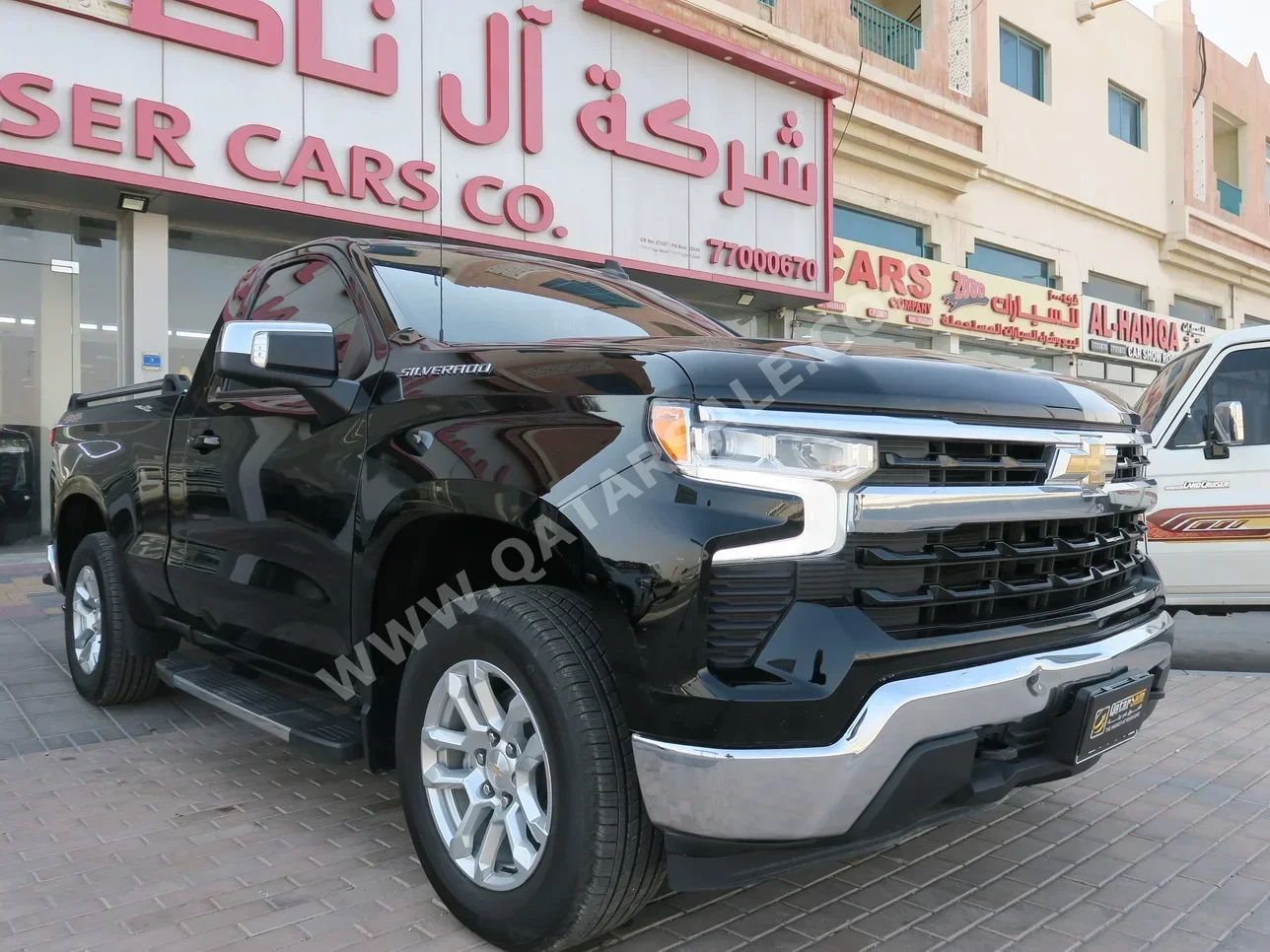 Chevrolet  Silverado  LT  2023  Automatic  64,000 Km  8 Cylinder  Four Wheel Drive (4WD)  Pick Up  Black  With Warranty