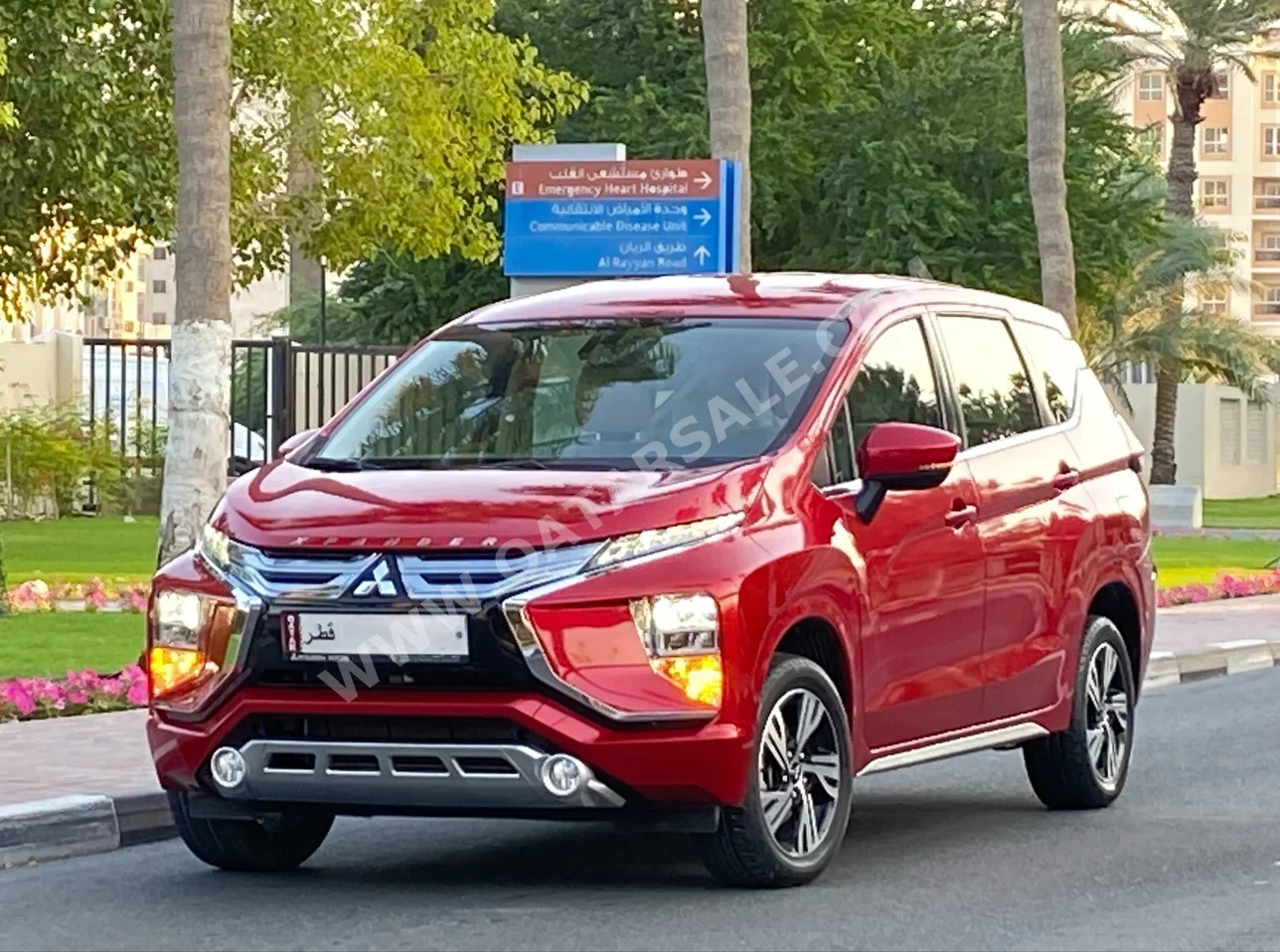 Mitsubishi  Xpander  2022  Automatic  21,000 Km  4 Cylinder  Front Wheel Drive (FWD)  SUV  Red