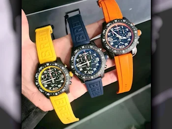 Watches - Breitling  - Quartz Watch  - Yellow  - Men Watches