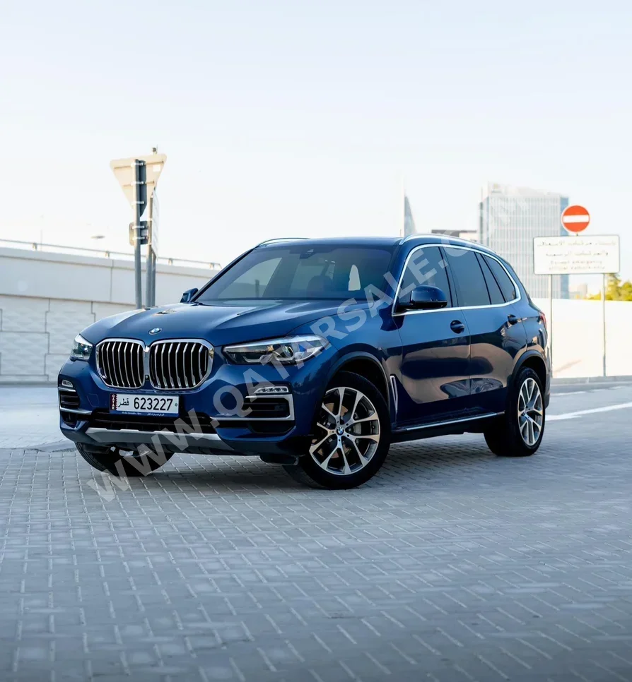 BMW  X-Series  X5  2019  Automatic  70,000 Km  6 Cylinder  Four Wheel Drive (4WD)  SUV  Blue