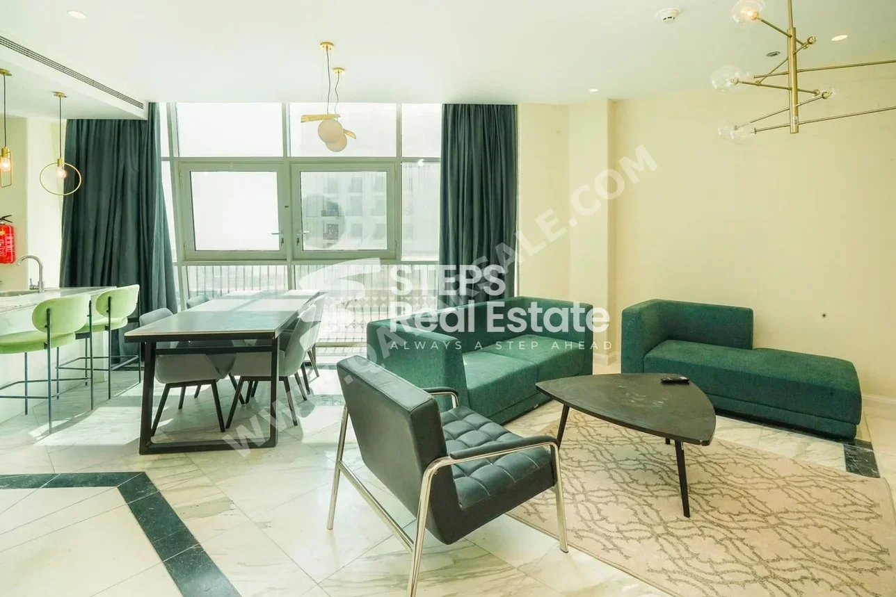 2 Bedrooms  Apartment  in Doha -  The Pearl  Fully Furnished