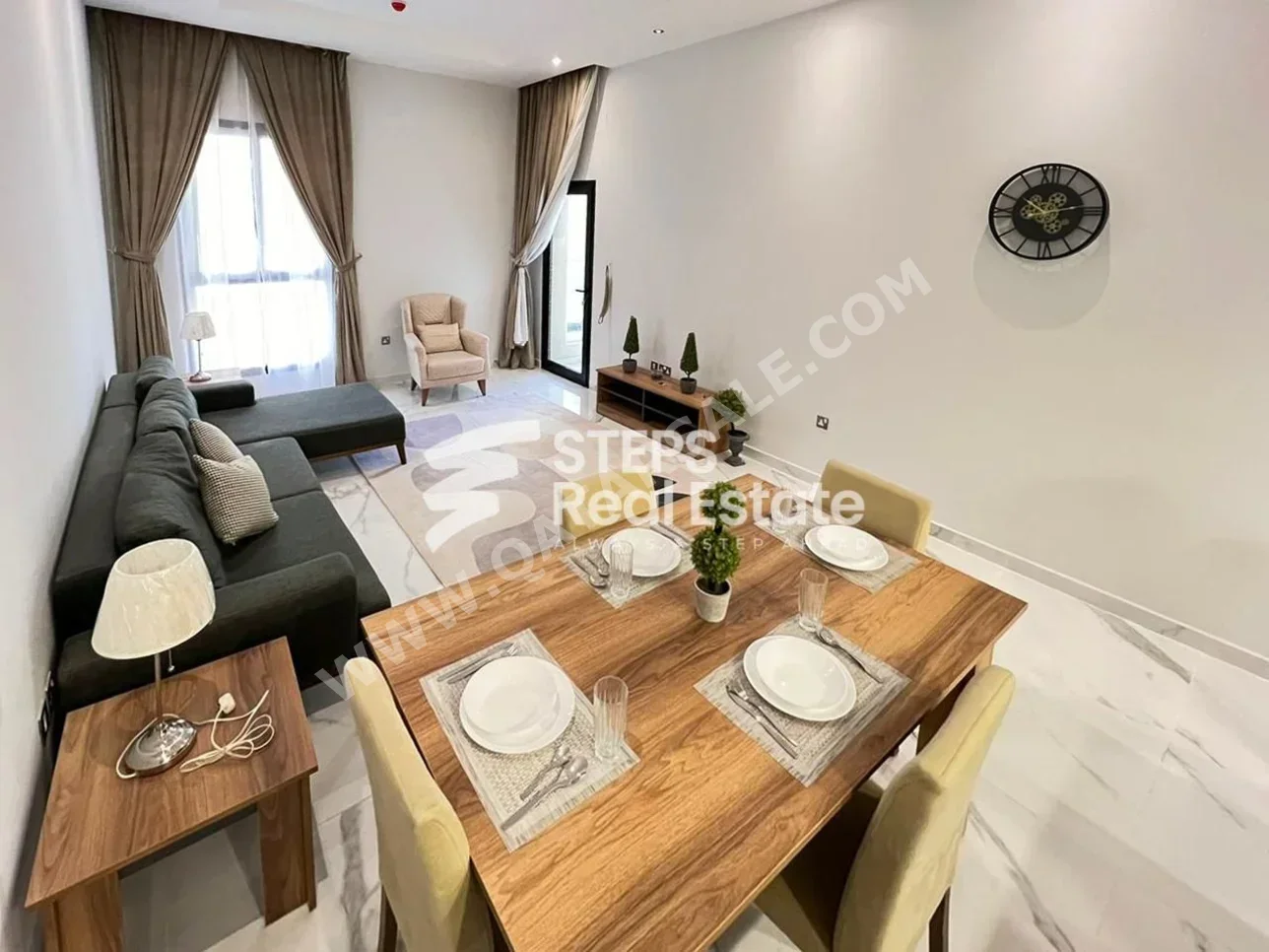 1 Bedrooms  Apartment  in Lusail -  Fox Hills  Fully Furnished