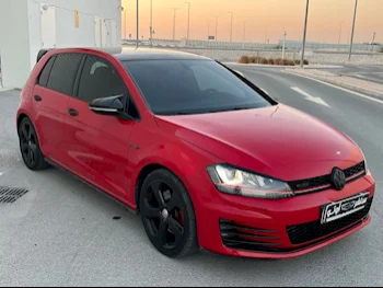 Volkswagen  Golf  GTI  2016  Automatic  155,000 Km  4 Cylinder  Front Wheel Drive (FWD)  Hatchback  Red