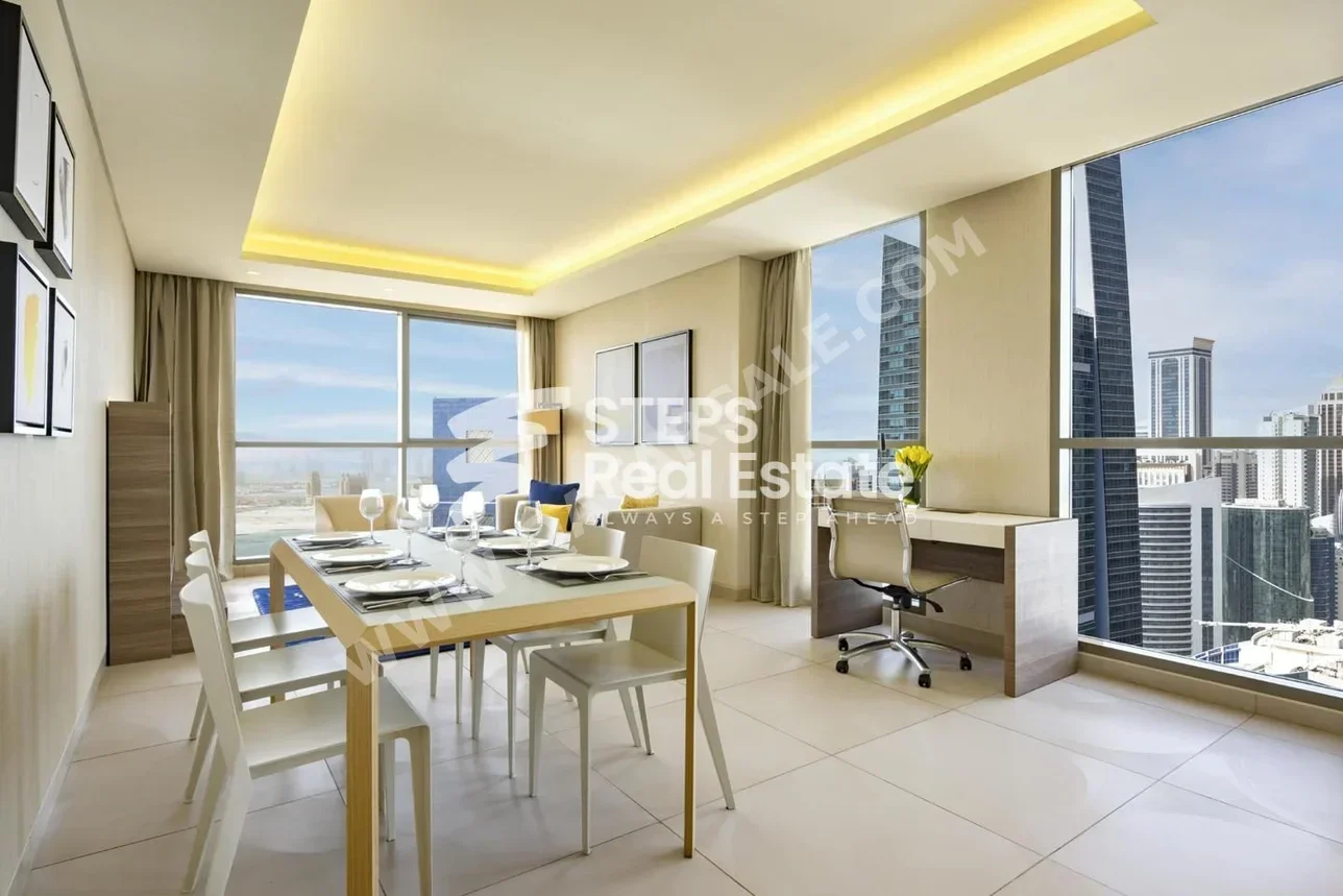 2 Bedrooms  Apartment  in Doha -  West Bay  Fully Furnished