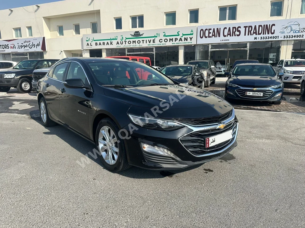 Chevrolet  Malibu  Turbo  2020  Automatic  136,000 Km  4 Cylinder  Rear Wheel Drive (RWD)  Sedan  Black