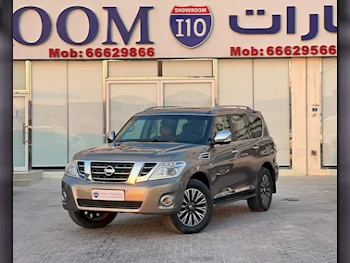 Nissan  Patrol  Platinum  2015  Automatic  213,000 Km  8 Cylinder  Four Wheel Drive (4WD)  SUV  Gray