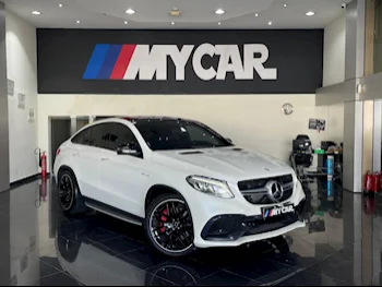 Mercedes-Benz  GLE  63S AMG  2017  Automatic  97٬000 Km  8 Cylinder  Four Wheel Drive (4WD)  SUV  White