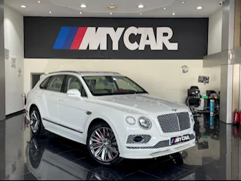 Bentley  Bentayga  Speed  2020  Automatic  43٬000 Km  12 Cylinder  Four Wheel Drive (4WD)  SUV  White  With Warranty