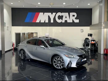 Lexus  IS  350 F Sport  2021  Automatic  56٬000 Km  6 Cylinder  Front Wheel Drive (FWD)  Sedan  Gray  With Warranty