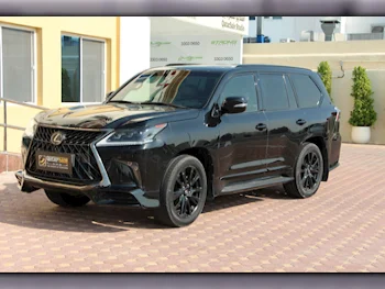 Lexus  LX  570 S Black Edition  2019  Automatic  63,000 Km  8 Cylinder  Four Wheel Drive (4WD)  SUV  Black