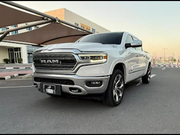 Dodge  Ram  Limited  2021  Automatic  68,000 Km  8 Cylinder  Four Wheel Drive (4WD)  Pick Up  White  With Warranty