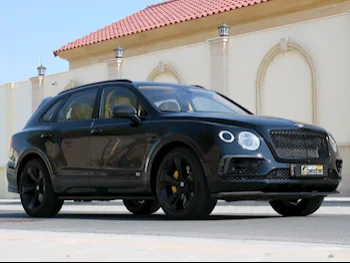 Bentley  Bentayga  2017  Automatic  85,000 Km  12 Cylinder  Four Wheel Drive (4WD)  SUV  Black