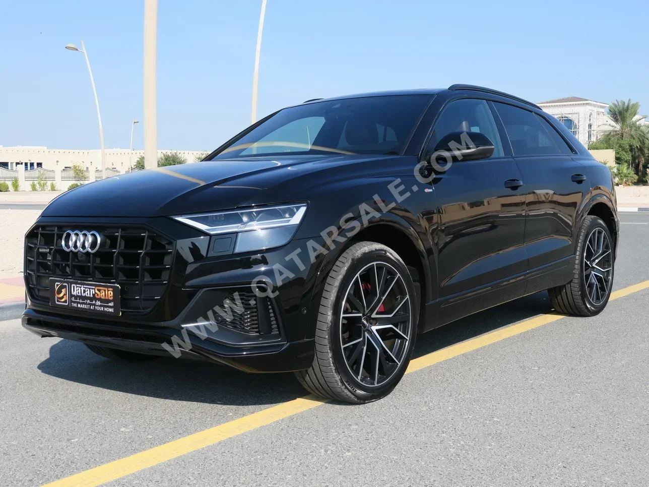 Audi  Q8  TFSI Quattro  2019  Automatic  114,000 Km  6 Cylinder  Four Wheel Drive (4WD)  SUV  Black