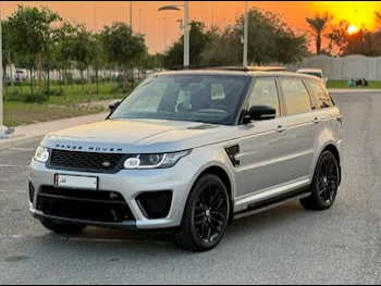 Land Rover  Range Rover  Sport SVR  2015  Automatic  96,000 Km  8 Cylinder  Four Wheel Drive (4WD)  SUV  Silver