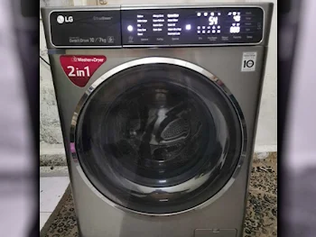 Washing Machines & All in ones LG /  Front Load Washer  Silver