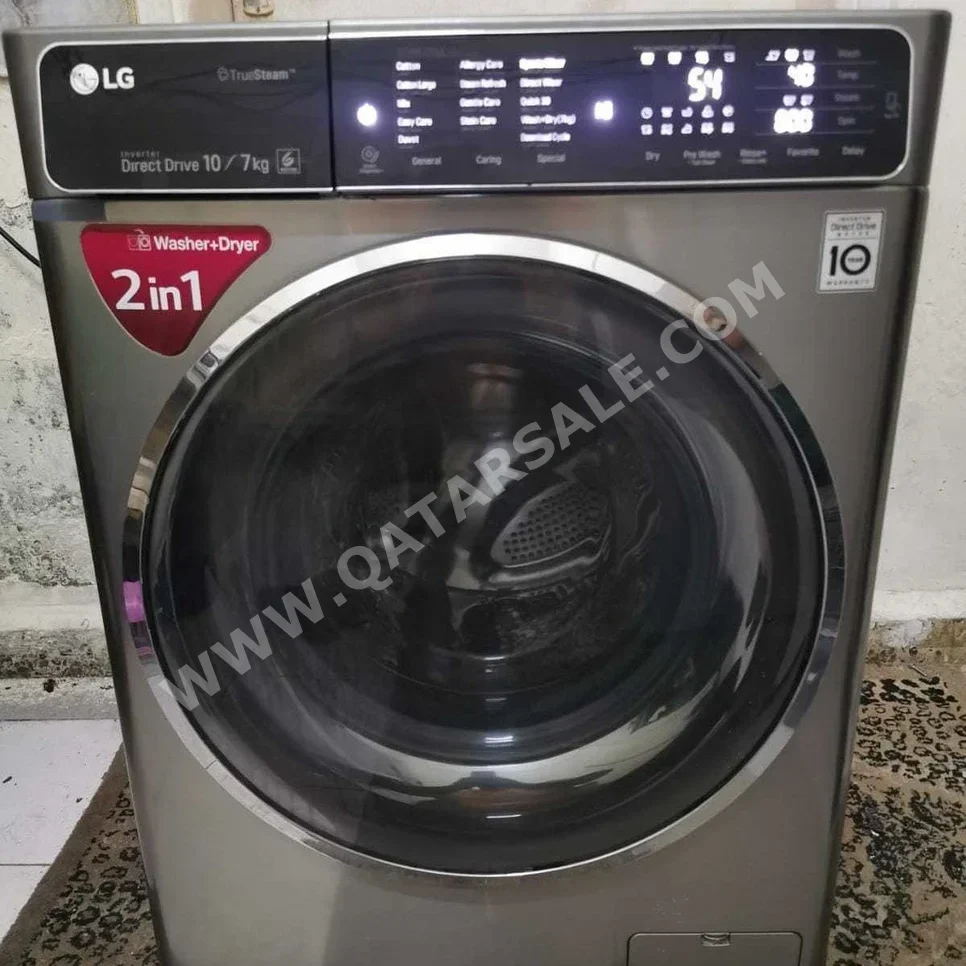 Washing Machines & All in ones LG /  Front Load Washer  Silver