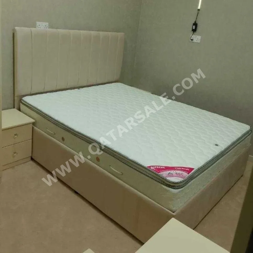 Beds - King  - Yellow  - Mattress Included