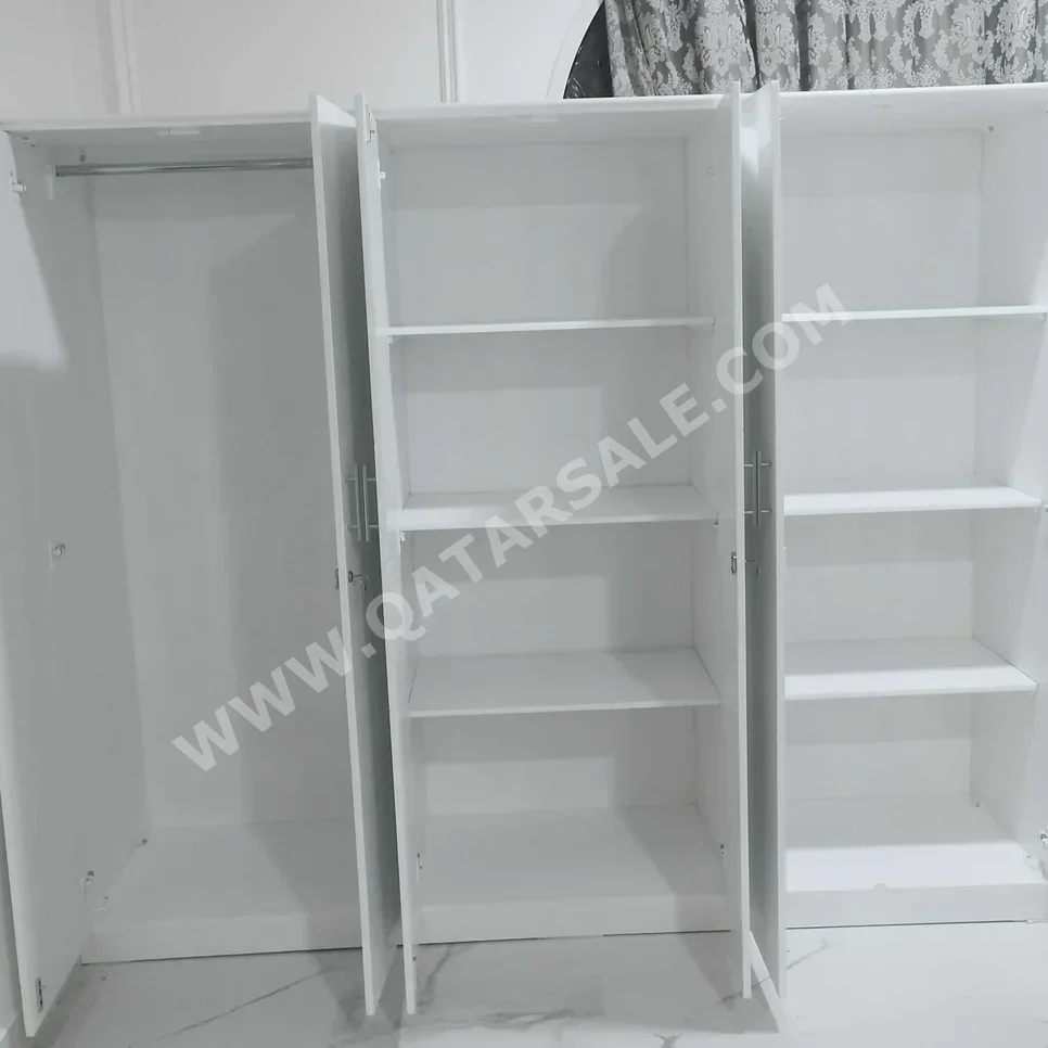 Wardrobes & Dressers - Doha Furniture  - Wardrobes  - White