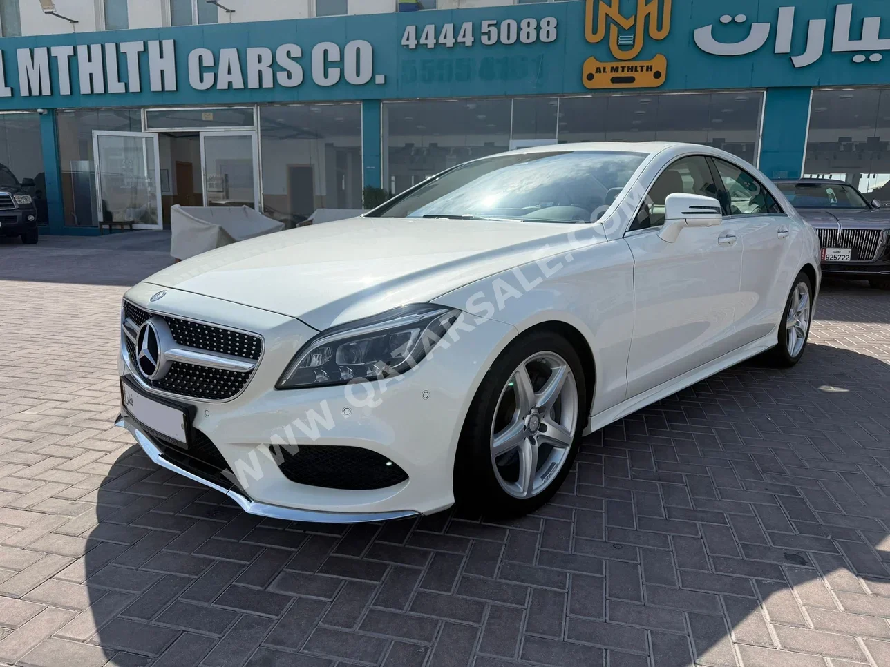 Mercedes-Benz  CLS  400  2015  Automatic  124,000 Km  6 Cylinder  Rear Wheel Drive (RWD)  Sedan  White