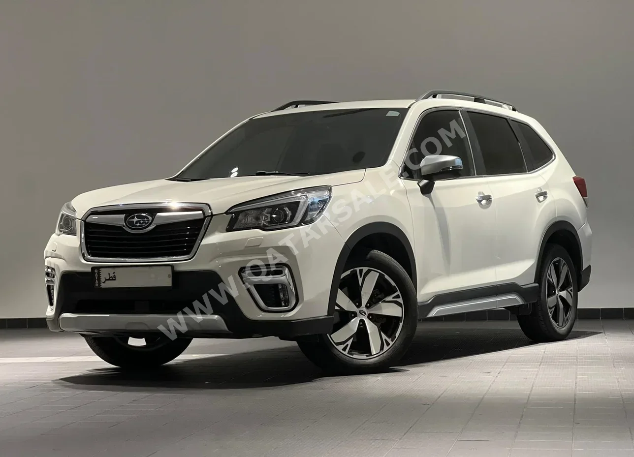 Subaru  Forester  2020  Automatic  43,000 Km  4 Cylinder  All Wheel Drive (AWD)  SUV  White  With Warranty