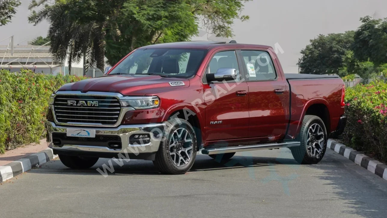 Dodge  Ram  1500 Laramie  2025  Automatic  0 Km  6 Cylinder  Four Wheel Drive (4WD)  Pick Up  Red  With Warranty