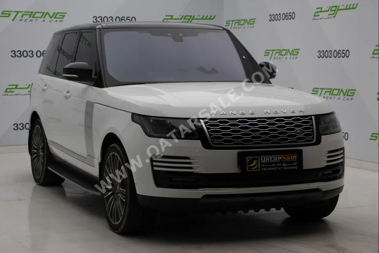 Land Rover  Range Rover  Vogue  2021  Automatic  44,700 Km  6 Cylinder  Four Wheel Drive (4WD)  SUV  White  With Warranty