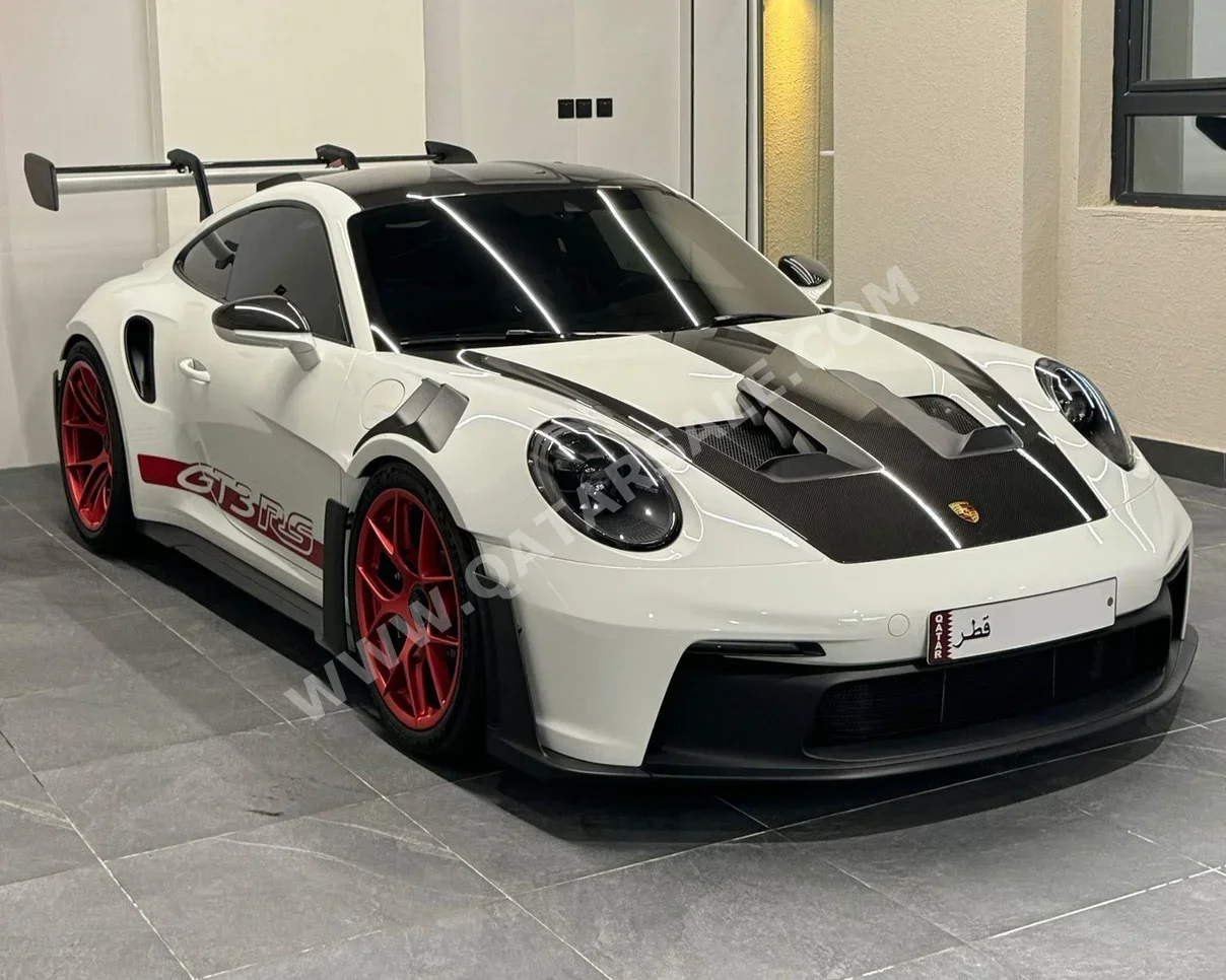 Porsche  911  GT3 RS  2023  Automatic  9,000 Km  6 Cylinder  Rear Wheel Drive (RWD)  Coupe / Sport  White