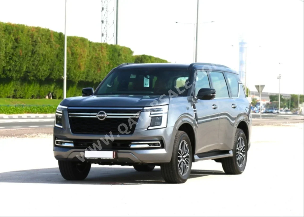 Nissan  Patrol Platinum  6 Cylinder  SUV 4x4  Grey  2025