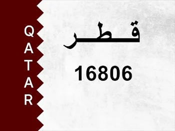 رقم خاص  16806  رقم مميز