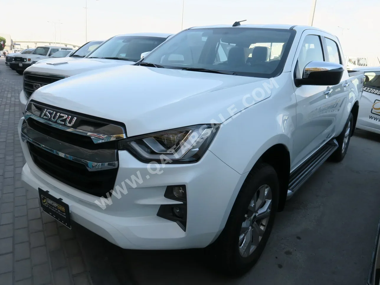  Isuzu  D-Max  2023  Automatic  500 Km  4 Cylinder  Rear Wheel Drive (RWD)  Pick Up  White  With Warranty