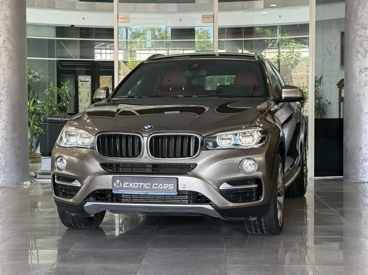 BMW  X-Series  X6  2018  Automatic  117,000 Km  6 Cylinder  Four Wheel Drive (4WD)  SUV  Gray  With Warranty