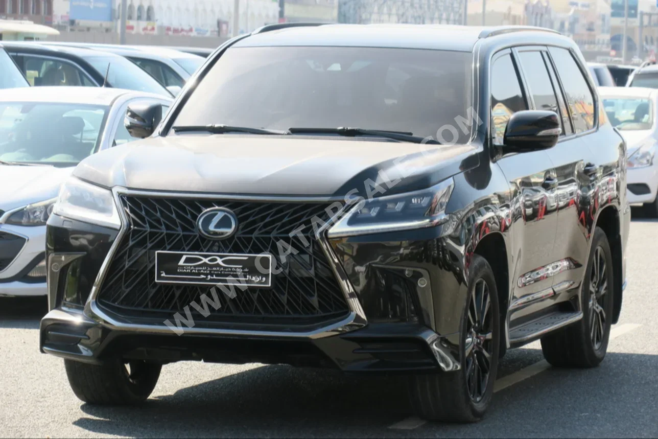 Lexus  LX  570 S Black Edition  2020  Automatic  115,000 Km  8 Cylinder  Four Wheel Drive (4WD)  SUV  Black