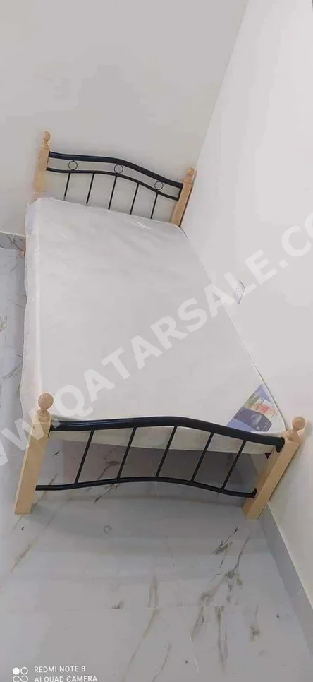 Beds - Single  - Yellow  - Mattress Included