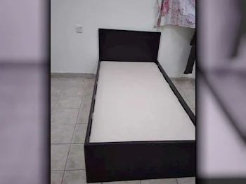 Beds - Single  - Brown  - Mattress Included