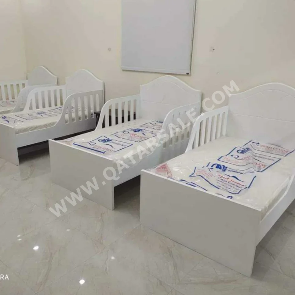 Beds - Single  - White  - Mattress Included