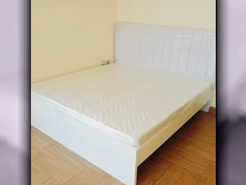 Beds - King  - White  - Mattress Included