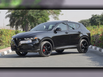 Alfa Romeo  Stelvio  2024  Automatic  0 Km  4 Cylinder  All Wheel Drive (AWD)  SUV  Black  With Warranty