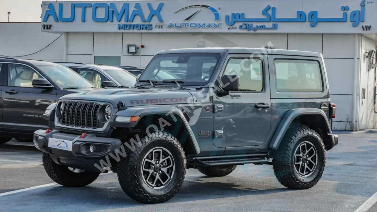 Jeep  Wrangler  Rubicon  2024  Automatic  0 Km  4 Cylinder  Four Wheel Drive (4WD)  SUV  Gray  With Warranty