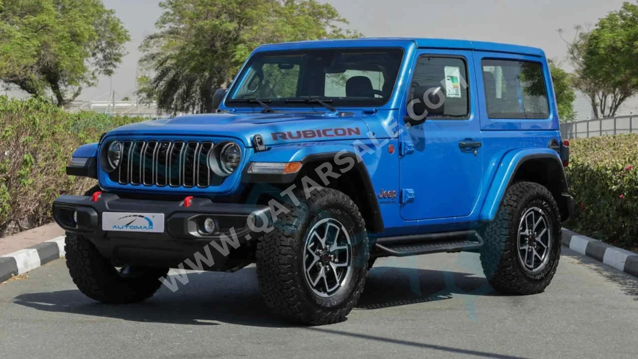 Jeep  Wrangler  Rubicon  2024  Automatic  0 Km  4 Cylinder  Four Wheel Drive (4WD)  SUV  Blue  With Warranty